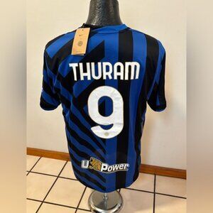 Francia France Inter Milan Marcus Lilian Thuram Ulien Jersey # 9 , Unisex